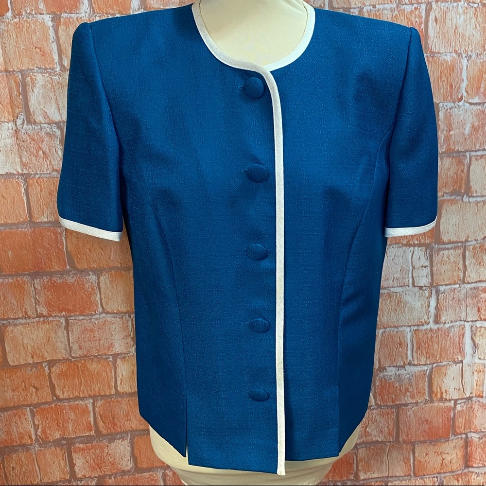 Vintage Leslie Fay Polyester Blazer